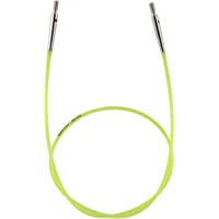 Knit Pro Color Coded Cable- plástico- Color Verde- 35 cm